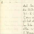 1938-11-02. RIERA, Adela: “Per mediació del Srta. Díaz – Plaja...”