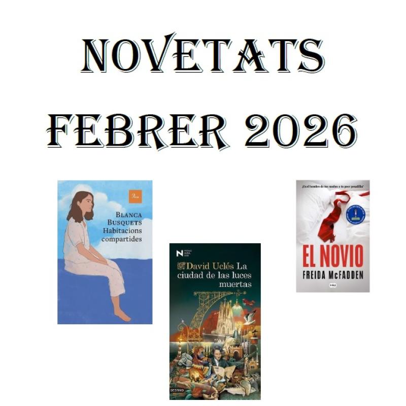 Novetats - Febrer 2026