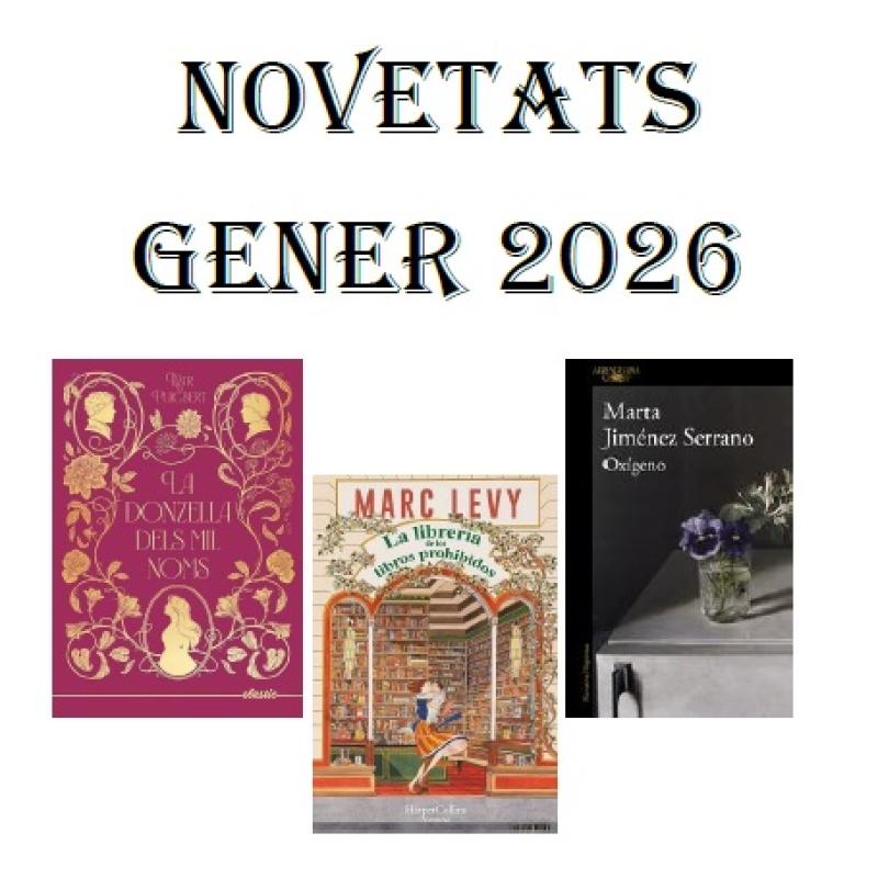 Novetats - Gener 2026