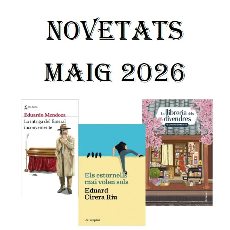 Novetats - Maig 2026