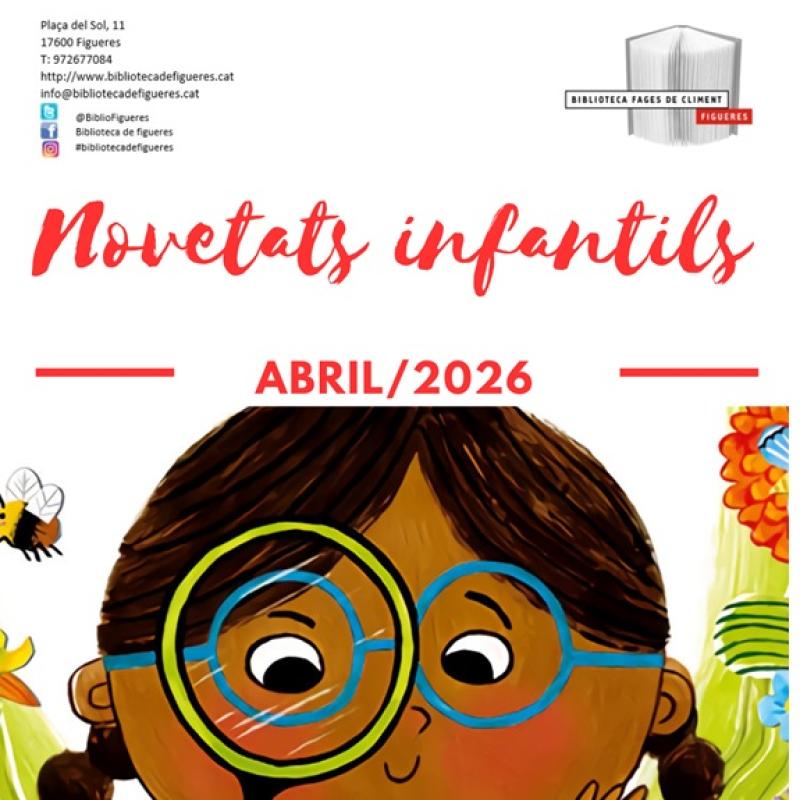 Novetats Sala Infantil - Abril 2026
